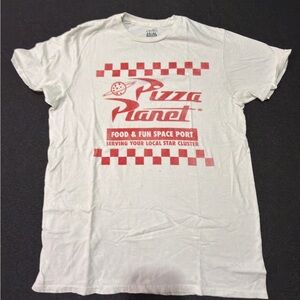 Pizza Planet White T-Shirt Disney